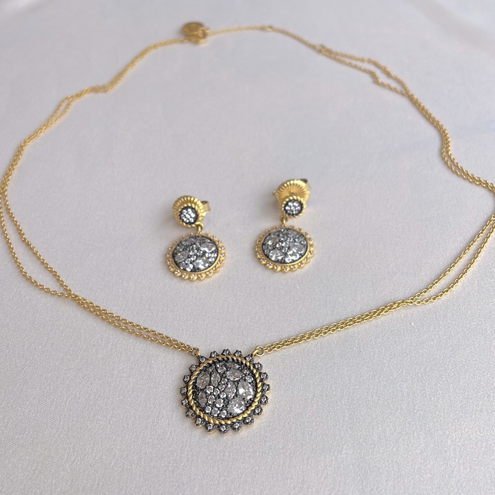 Freida Rothman necklace and earring set